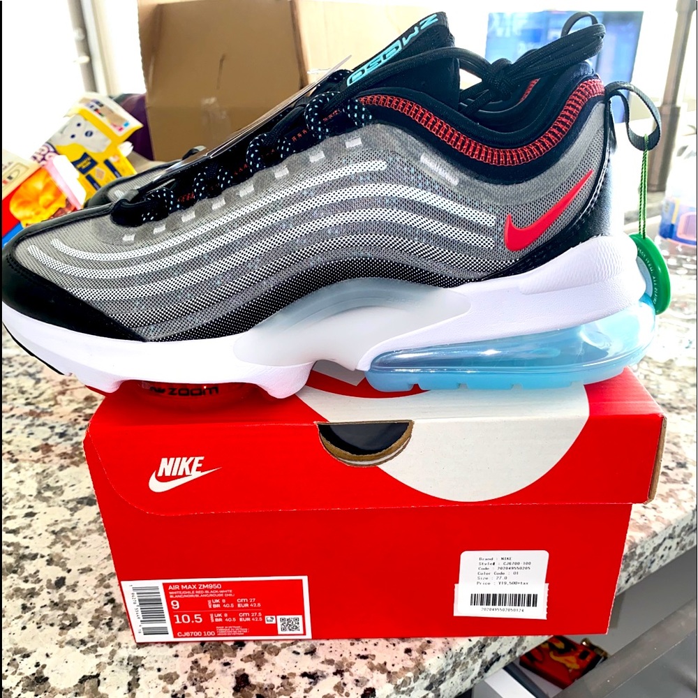 🆕🚹Nike Air Max ZM950 “Chili Red” Sz9,DS💯